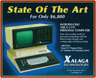 An ad from the days when Xalaga Technologies was just getting off its feet in far more spacious surroundings.